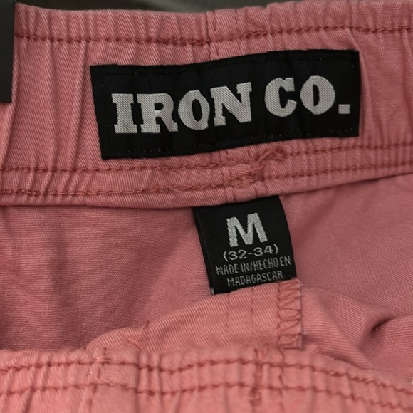 Iron Co men’s drawstring shorts. - Picture 3 of 5